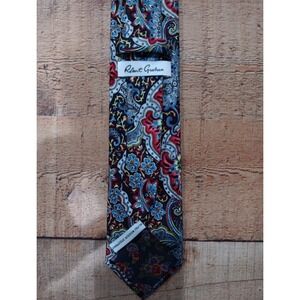 ROBERT GRAHAM Men's 100% Silk Necktie Designer Geometric Multi-Color